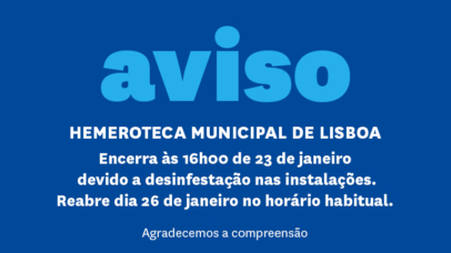 Imagem com o texto do aviso.