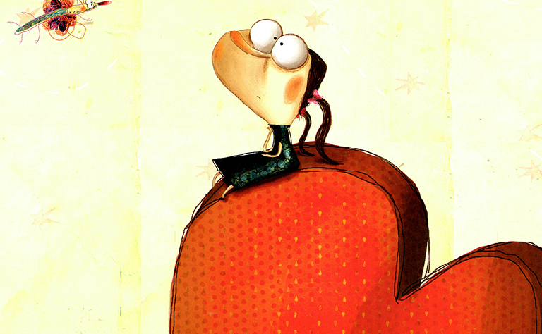 Imagem com uma ilustração infantil.