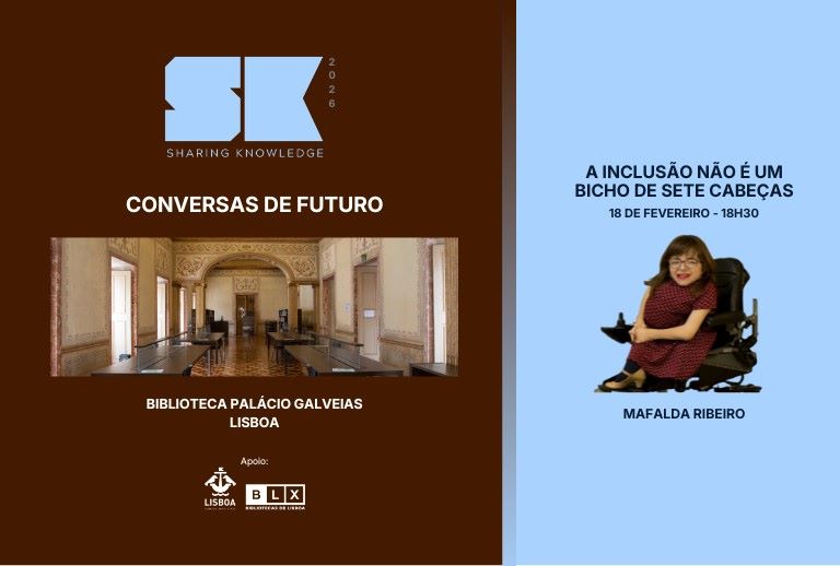 Imagem com o retrato da oradora.