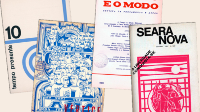 Imagem com capas de publicações periódicas.