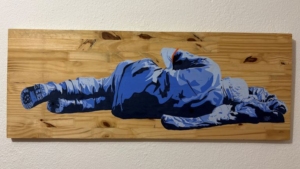 Imagem com uma das obras da exposição.ição.