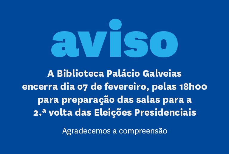 Imagem com texto do aviso