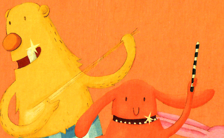 Imagem com ilustração infantil.