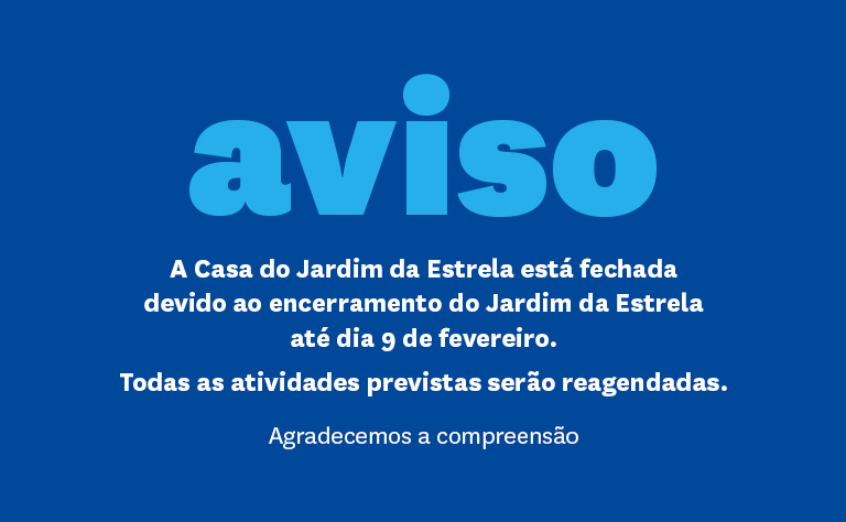 Imagem com o texto do aviso.