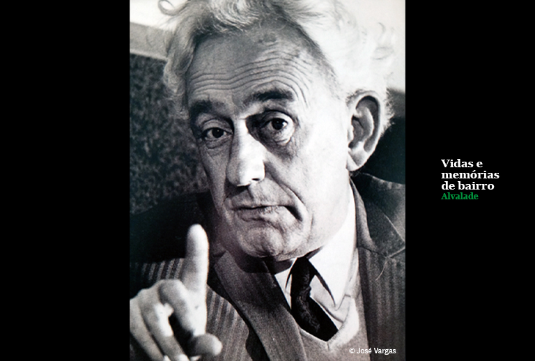 Imagem com o retrato de José Gomes Ferreira.