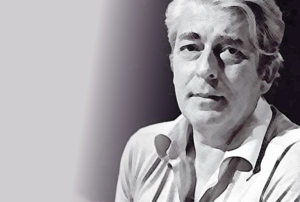 Imagem com o retrato do autor.