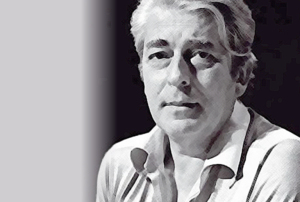 Imagem com o retrato do autor.