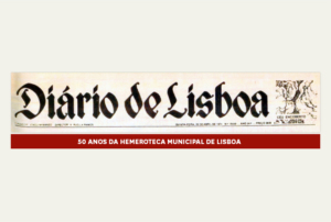 Imagem com o cabeçalho do jornal Diário de Lisboa
