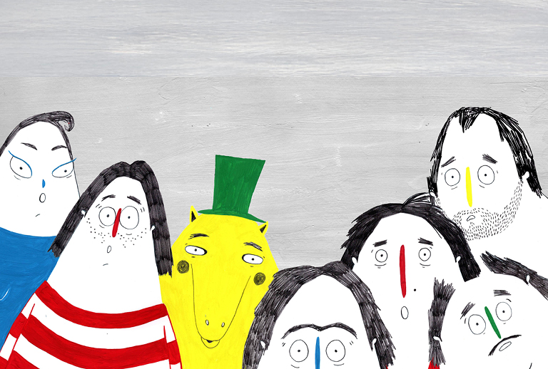 Imagem com o pormenor da ilustração.