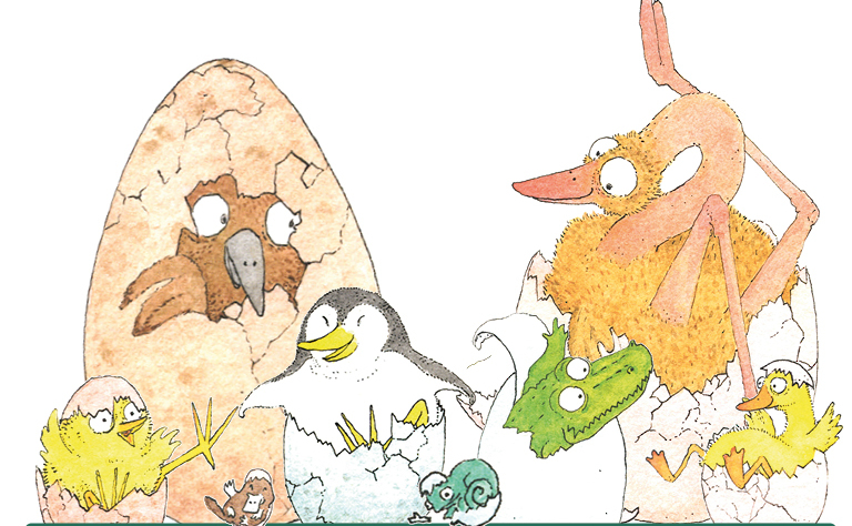 Imagem com uma ilustração infantil.