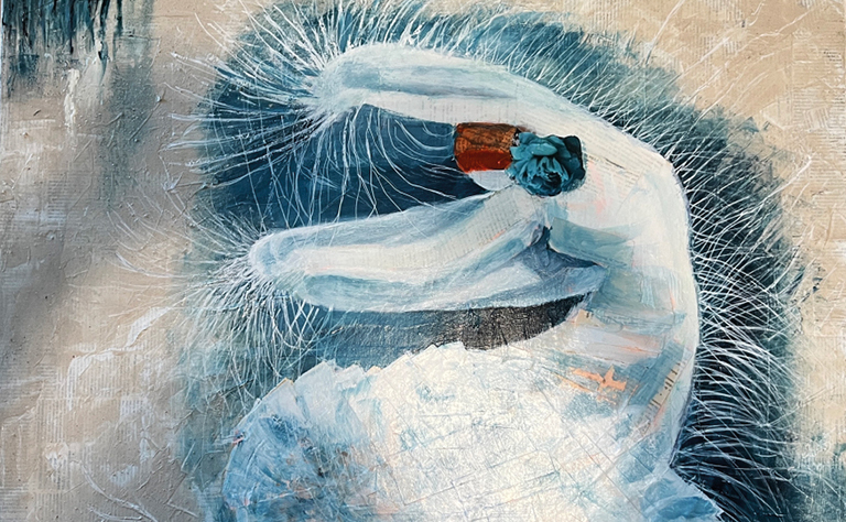 Imagem com uma das obras da exposição.