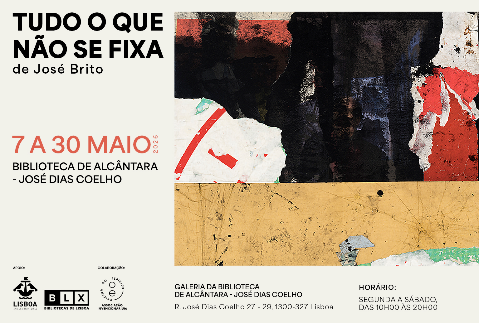 Cartaz: Tudo o que não se fixa