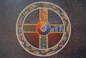 Imagem com um mandala.