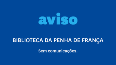 Imagem com aviso