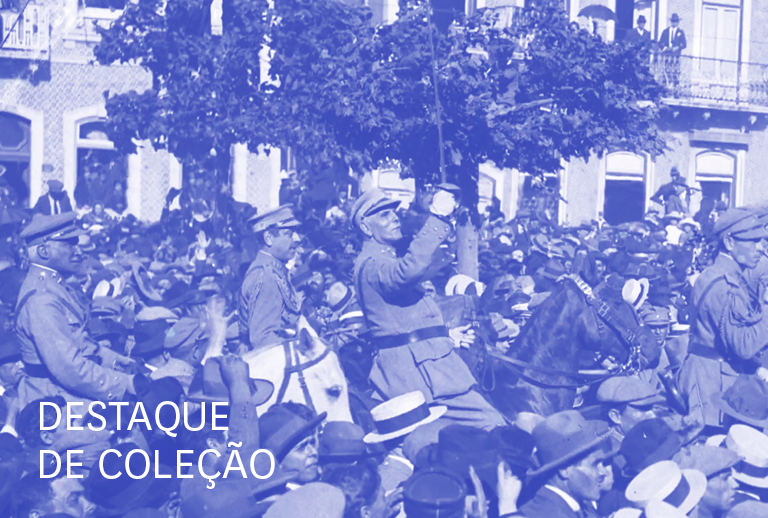 Imagem com fotografia dos militares.