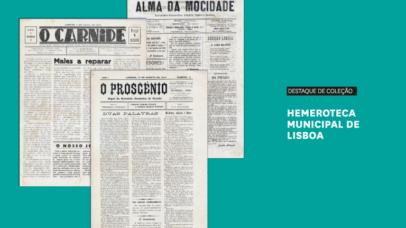 imagem com capas de jornais