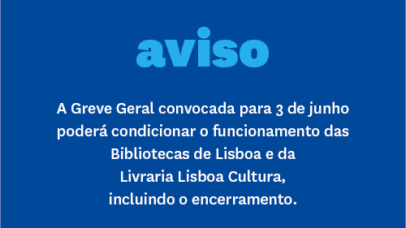 Imagem com texto da notícia da Greve Geral