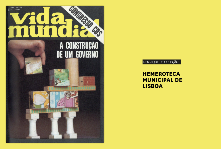Imagem com a capa de um dos periódicos.